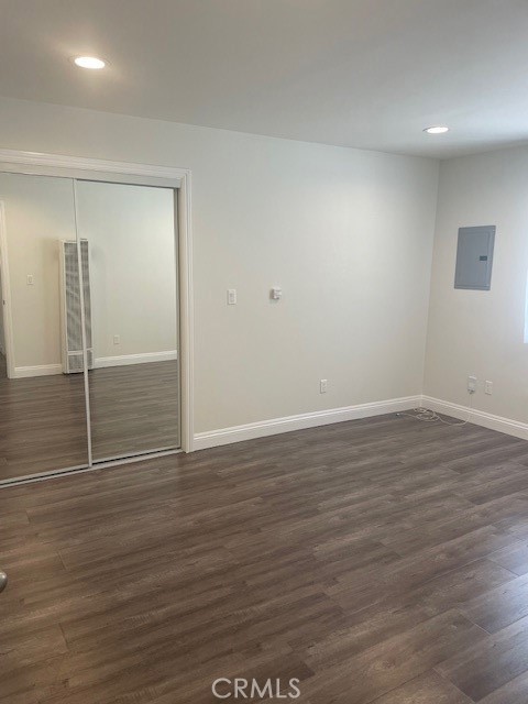 2023 Lovila Lane Altadena, CA 91001 - Photo 12 of 14 wooden floor in an empty room with wooden floor