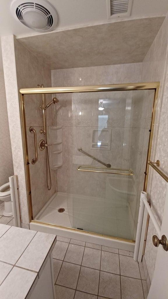 206 South W 7th Street Lockney, TX 79241 - Photo 24 of 47 a bathroom with a shower