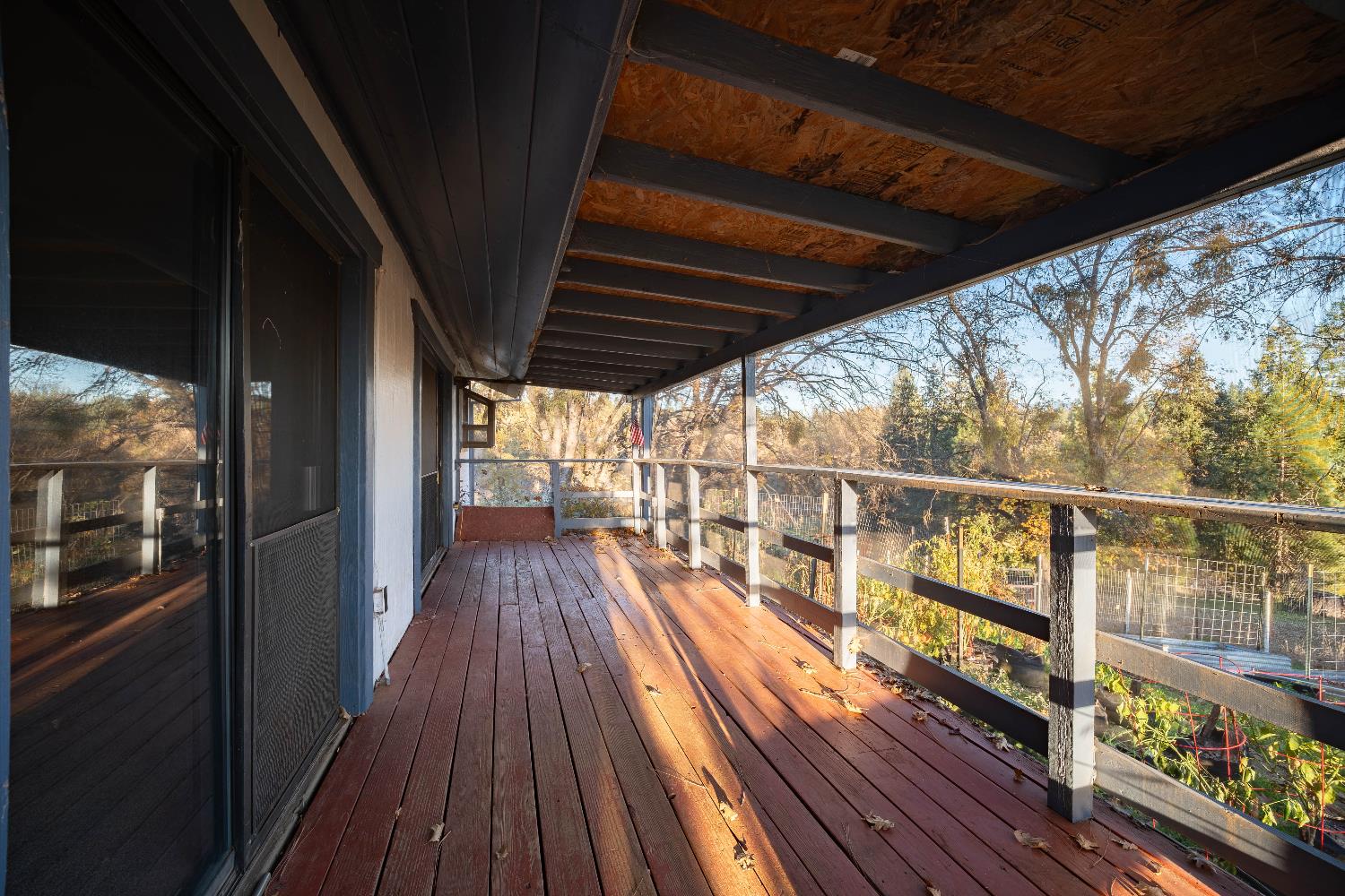 33 Stanley Road West Point, CA 95255 - Photo 6 of 46 a view of balcony with wooden floor