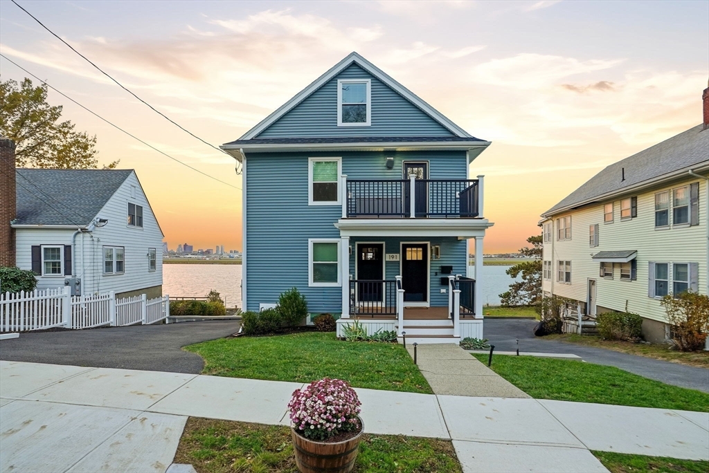 191 Court Road, Unit 3 Winthrop, MA 02152 - Photo 18 of 23 a front view of a house with a yard