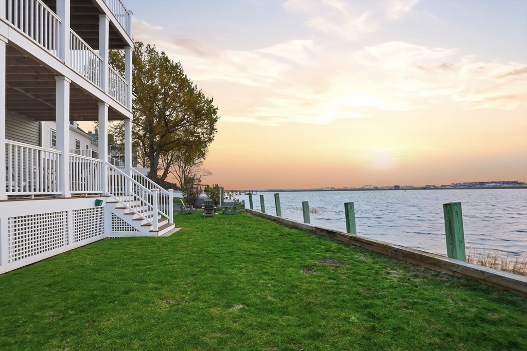 191 Court Road, Unit 3 Winthrop, MA 02152 - Photo 20 of 23 a view of a deck with a garden