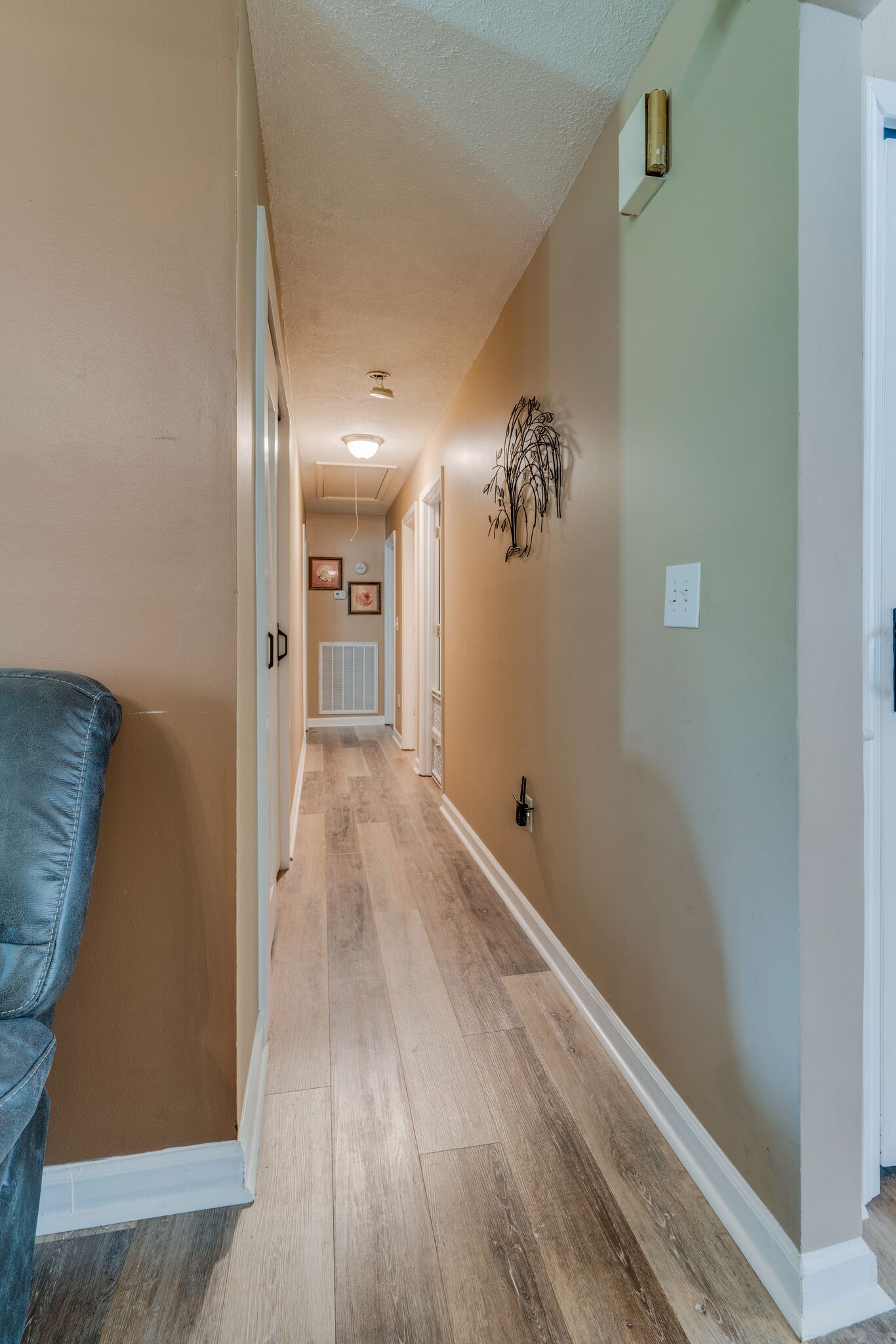 2755 Gideon Road Greenbrier, TN 37073 - Photo 12 of 30 a view of a hallway with wooden floor