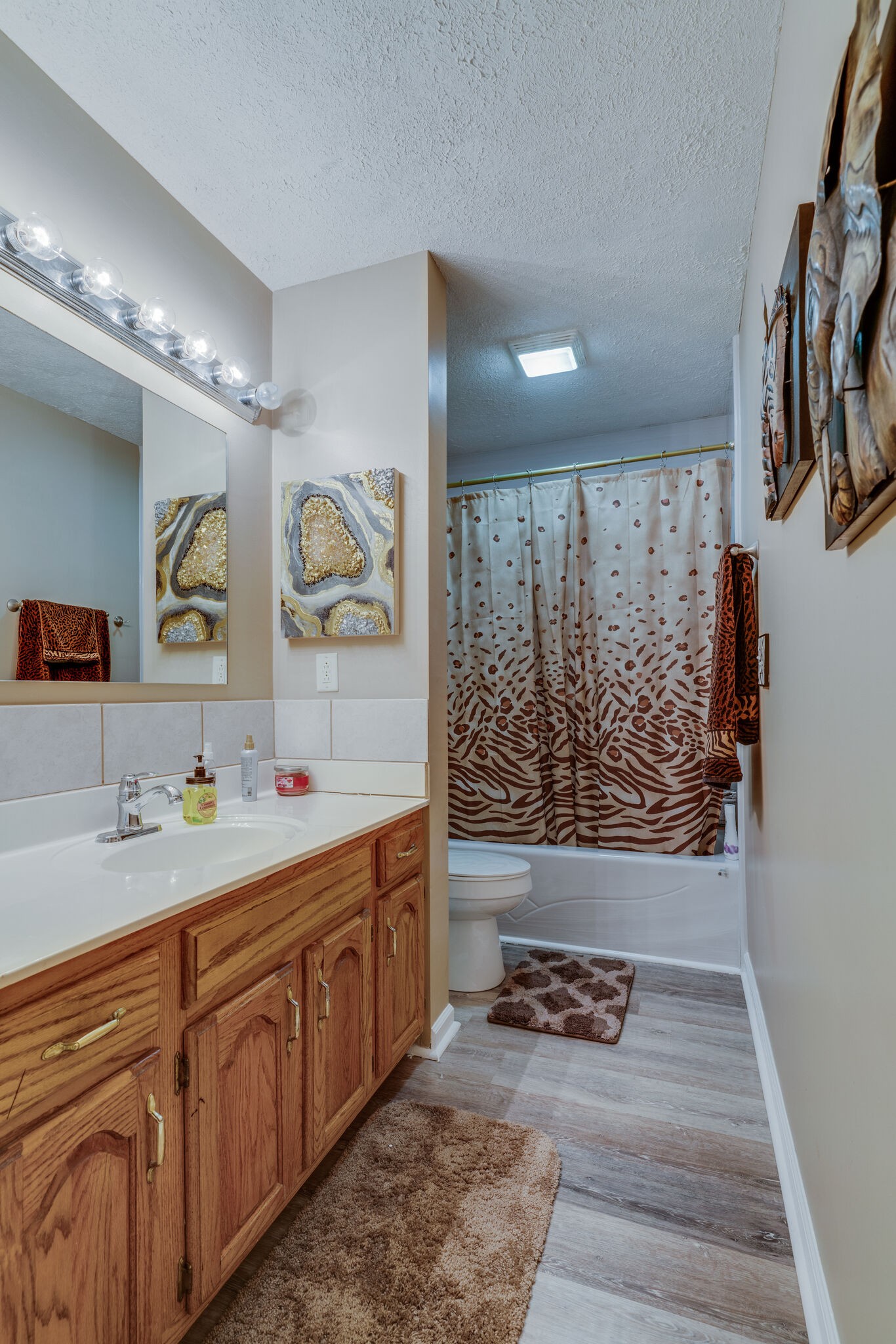2755 Gideon Road Greenbrier, TN 37073 - Photo 13 of 30 a bathroom with a sink a toilet and shower