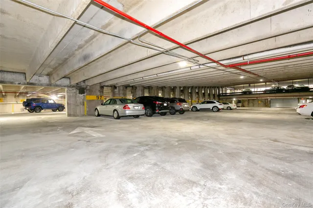 a view of parking area