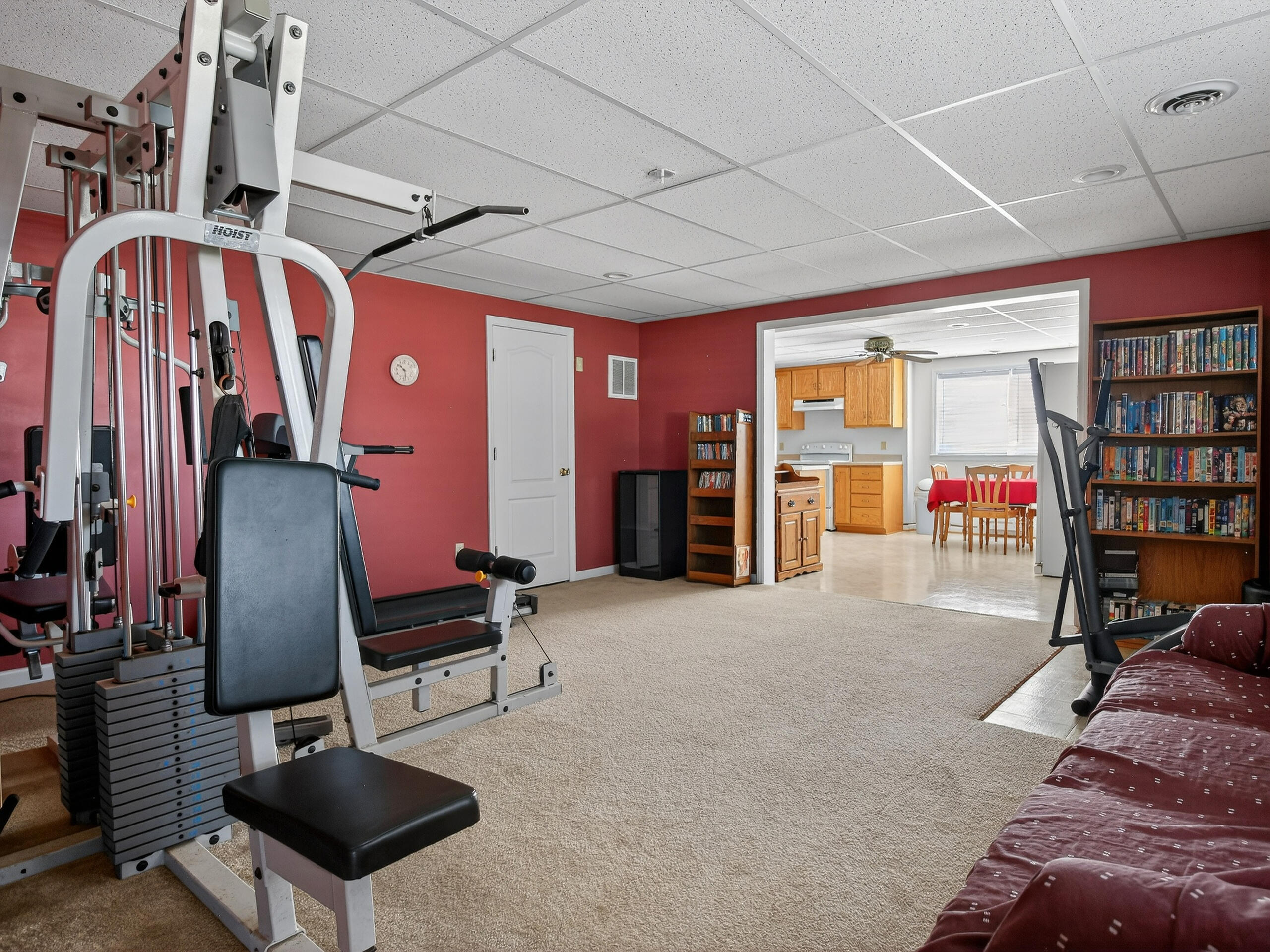 498 Meeks Road Penhook, VA 24137 - Photo 30 of 74 a view of a room with gym equipment