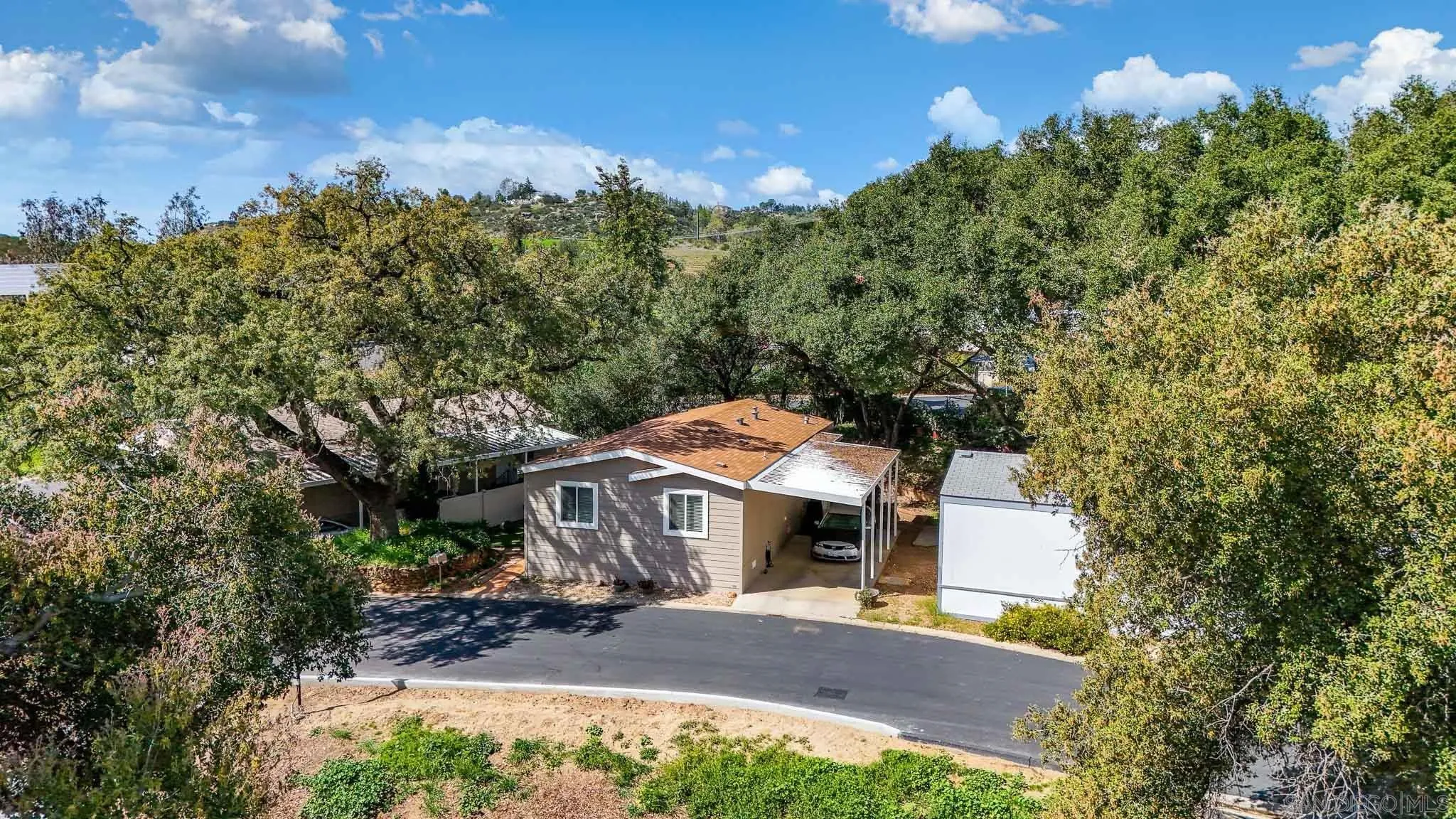 3505 Alpine Boulevard, Unit SPC 11 Alpine, CA 91901 - Photo 40 of 43 an aerial view of a house