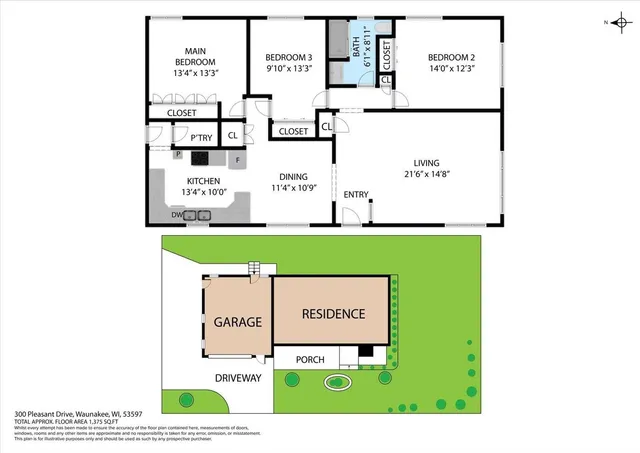 $2,500 | 300 Pleasant Drive, Waunakee, WI 53597