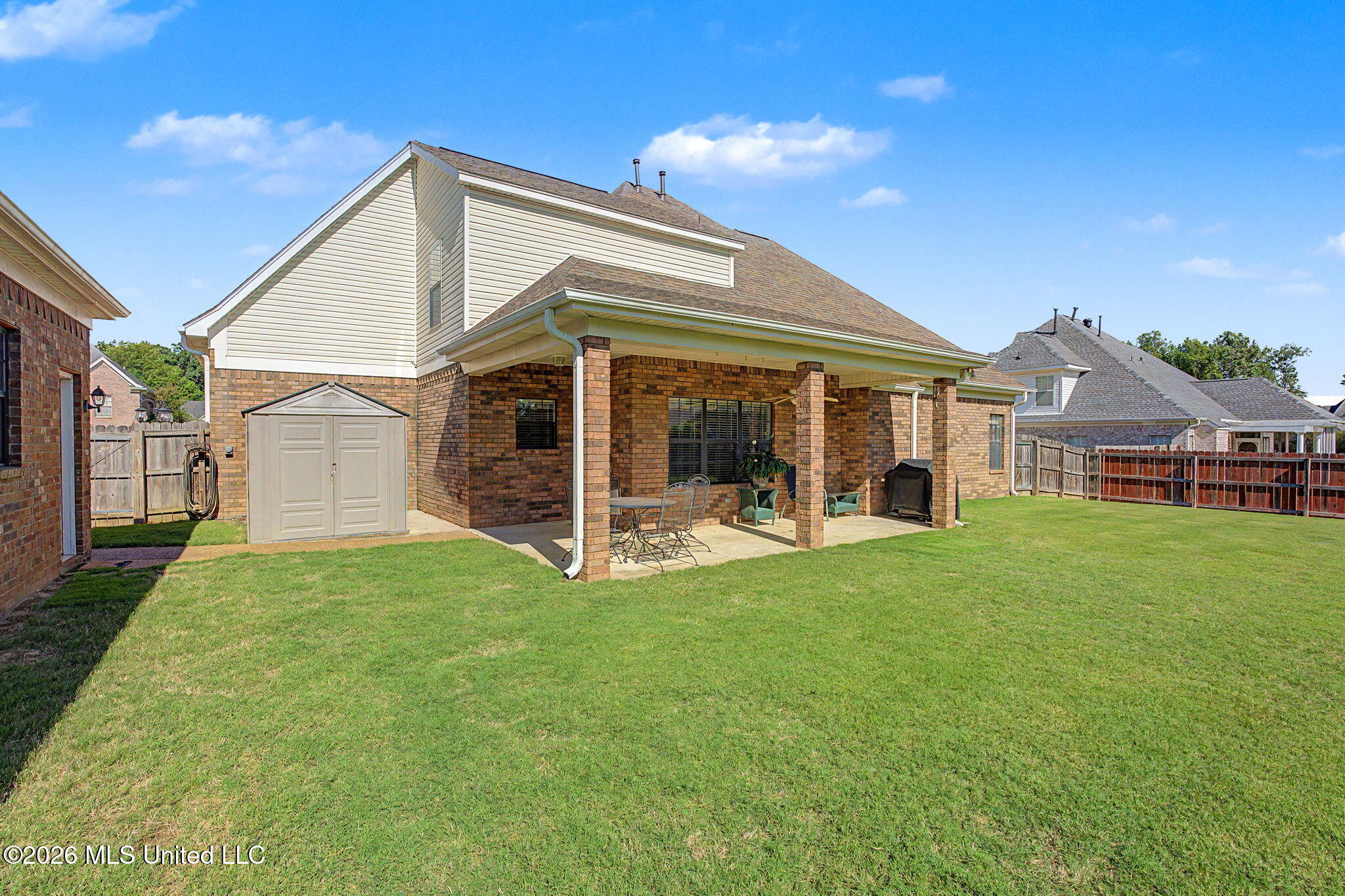 932 Gates Street Hernando, MS 38632 - Photo 40 of 54 Covered back patio!
