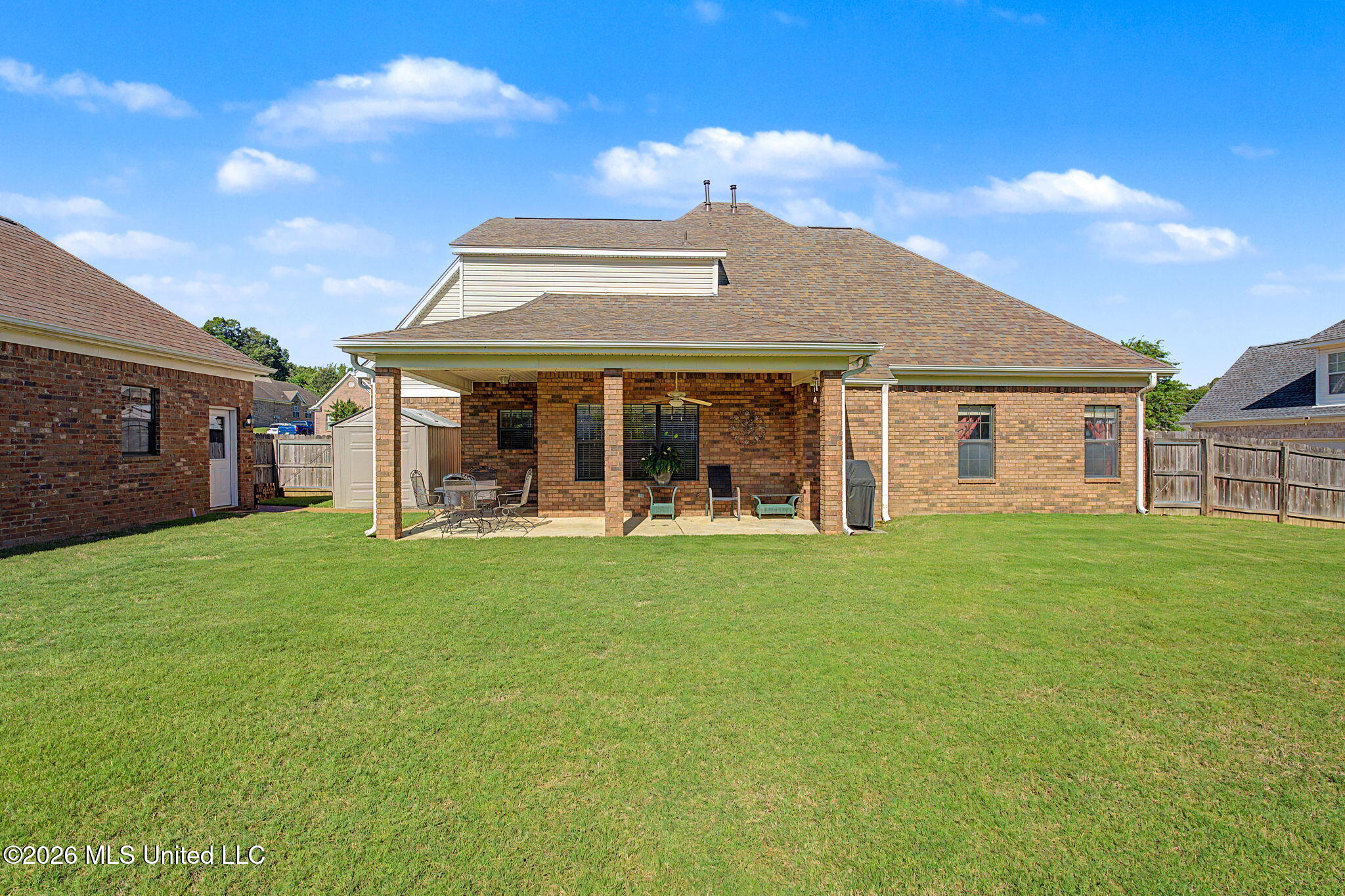 932 Gates Street Hernando, MS 38632 - Photo 42 of 54 Backyard/patio view!