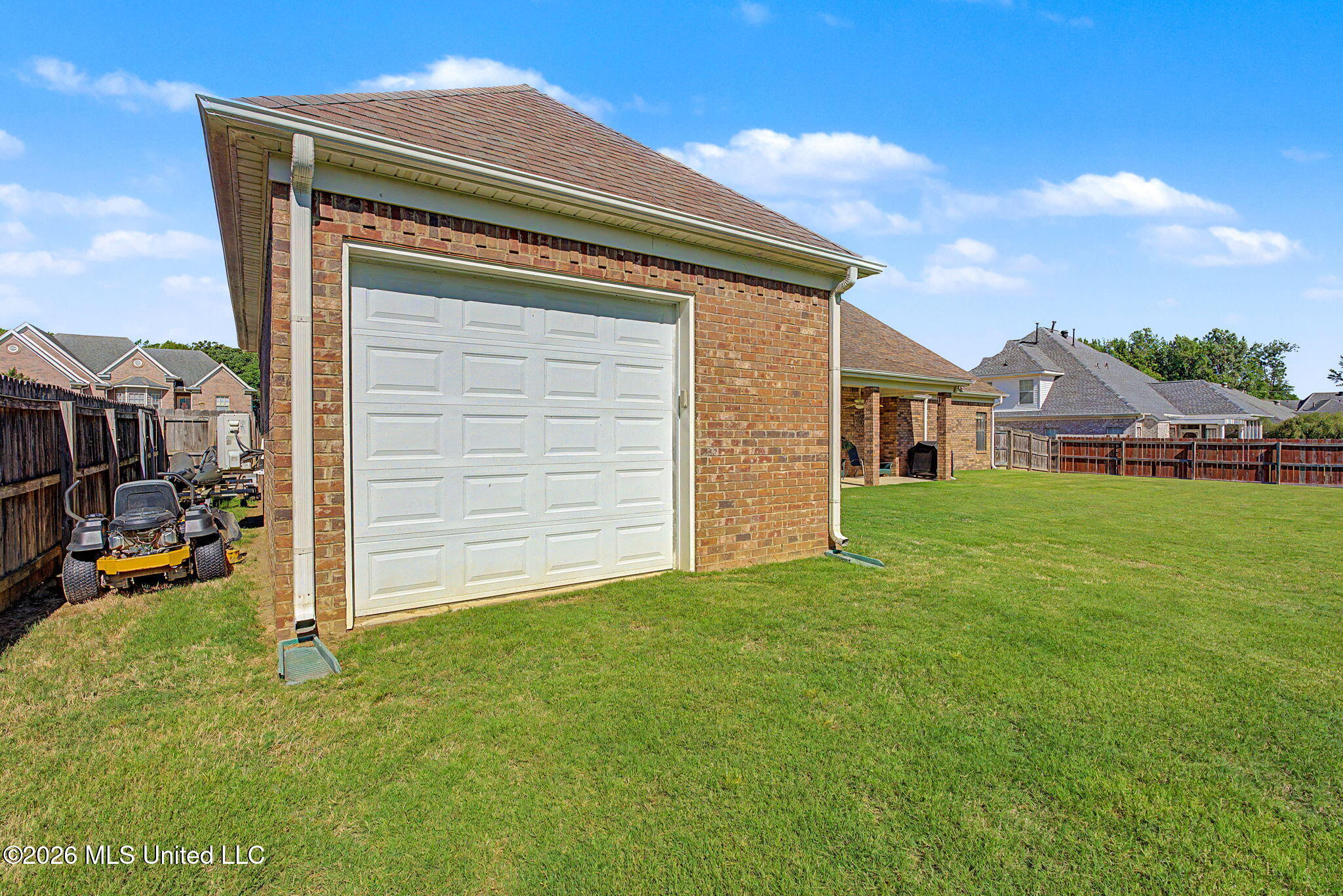932 Gates Street Hernando, MS 38632 - Photo 45 of 54 detached shop back rollup door