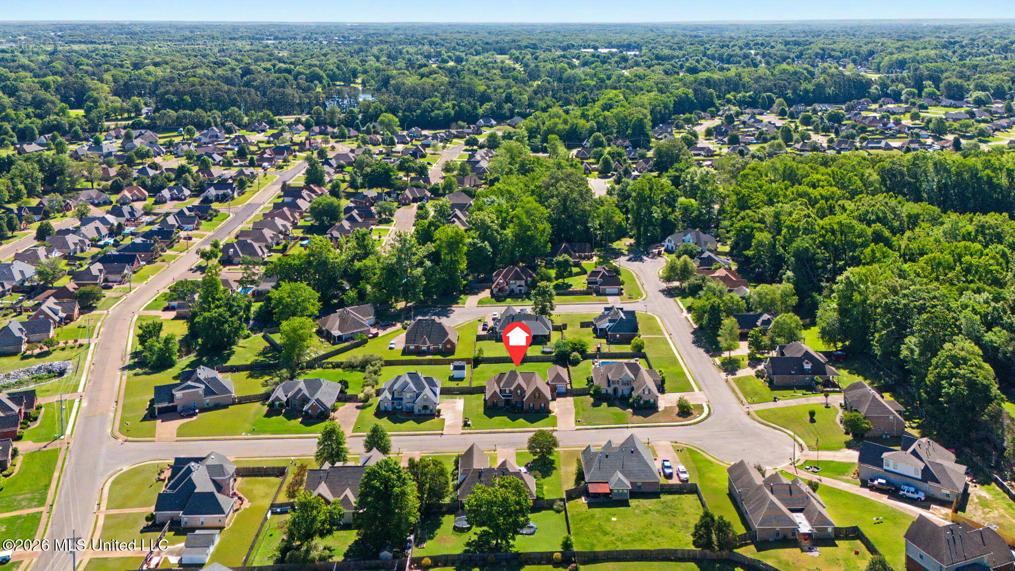 932 Gates Street Hernando, MS 38632 - Photo 54 of 54 Ariel view!