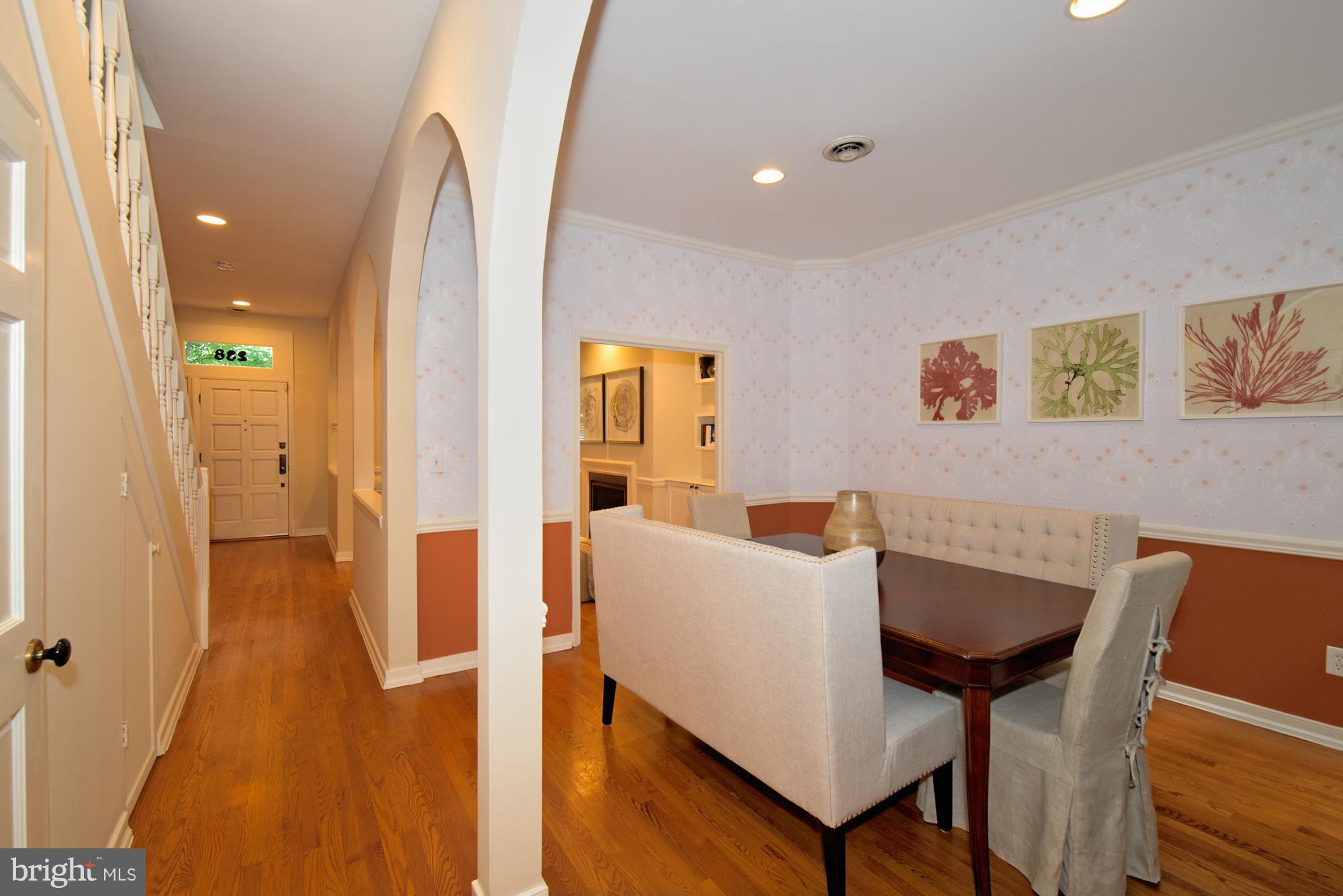 238 10th Street Northeast Washington, DC 20002 - Photo 6 of 30 a view of a dining room with furniture and wooden floor