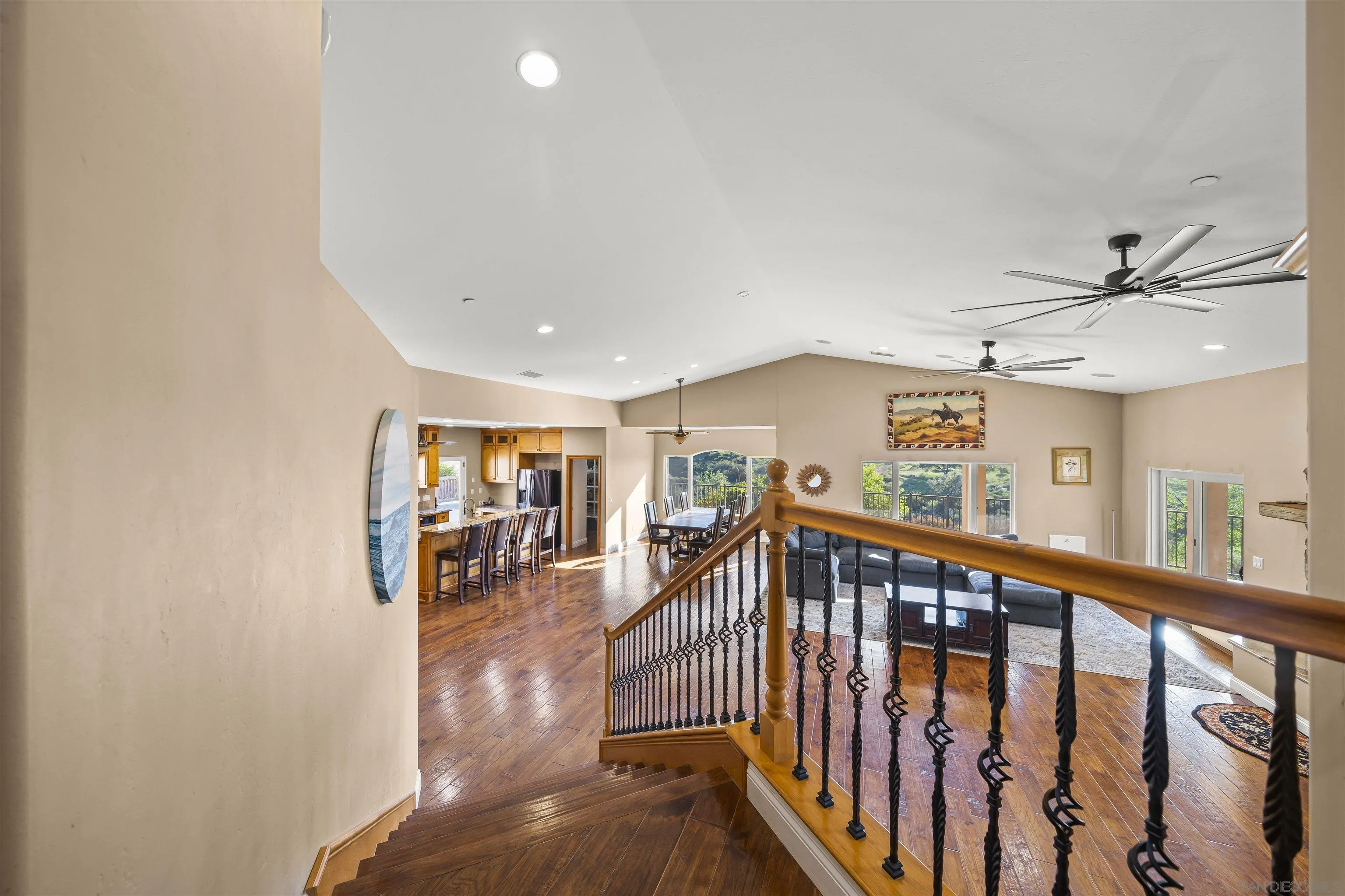16951 Old Coach Road Poway, CA 92064 - Photo 31 of 70 a view of a livingroom with furniture and hardwood floor