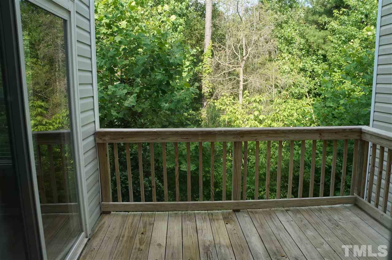 11954 Field Towne Lane Raleigh, NC 27614 - Photo 7 of 16 Private Deck Overlooking Wooded Buffer Area