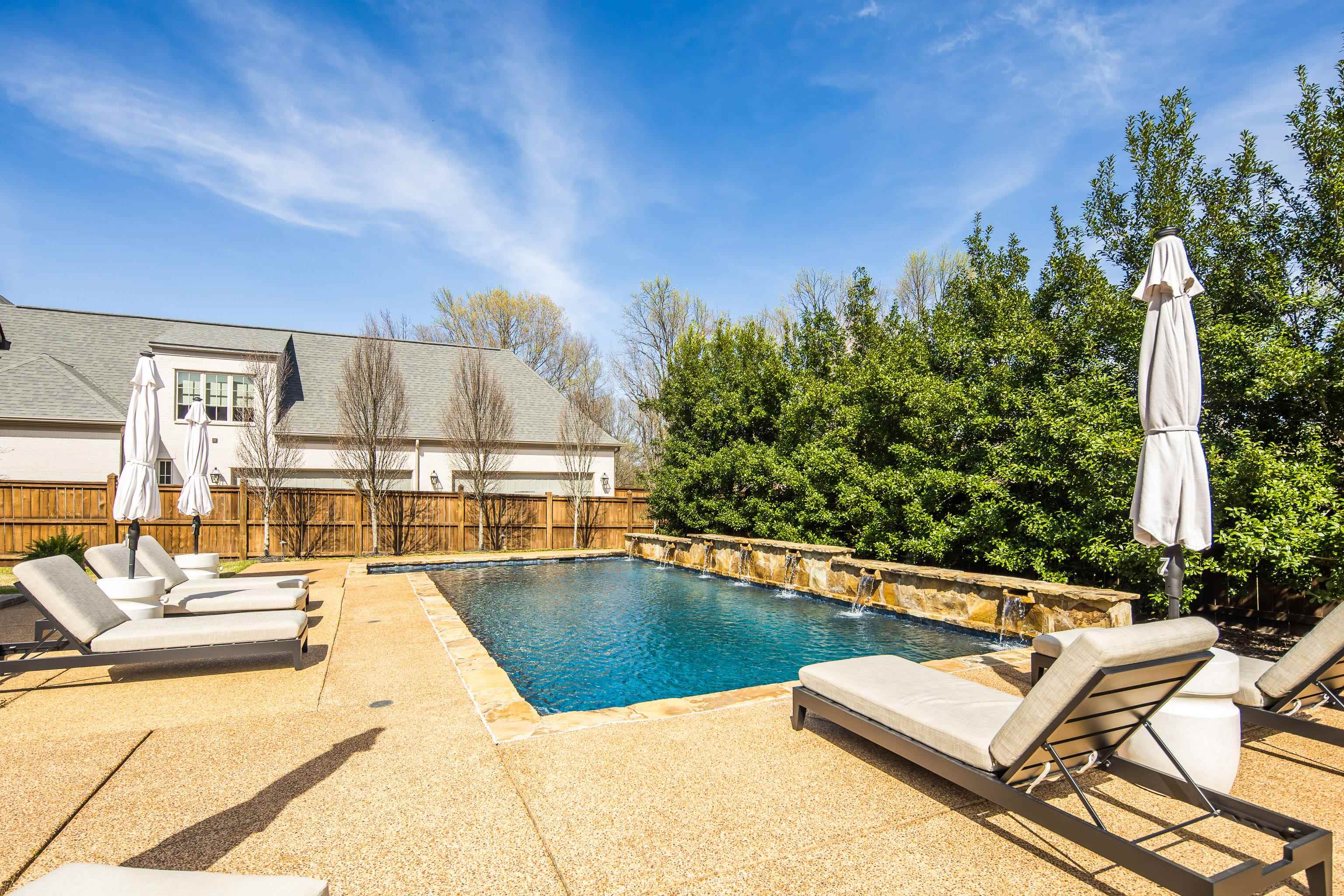 516 Lambs Brook Lane Collierville, TN 38017 - Photo 36 of 39 View of swimming pool with patio surround and a fenced backyard