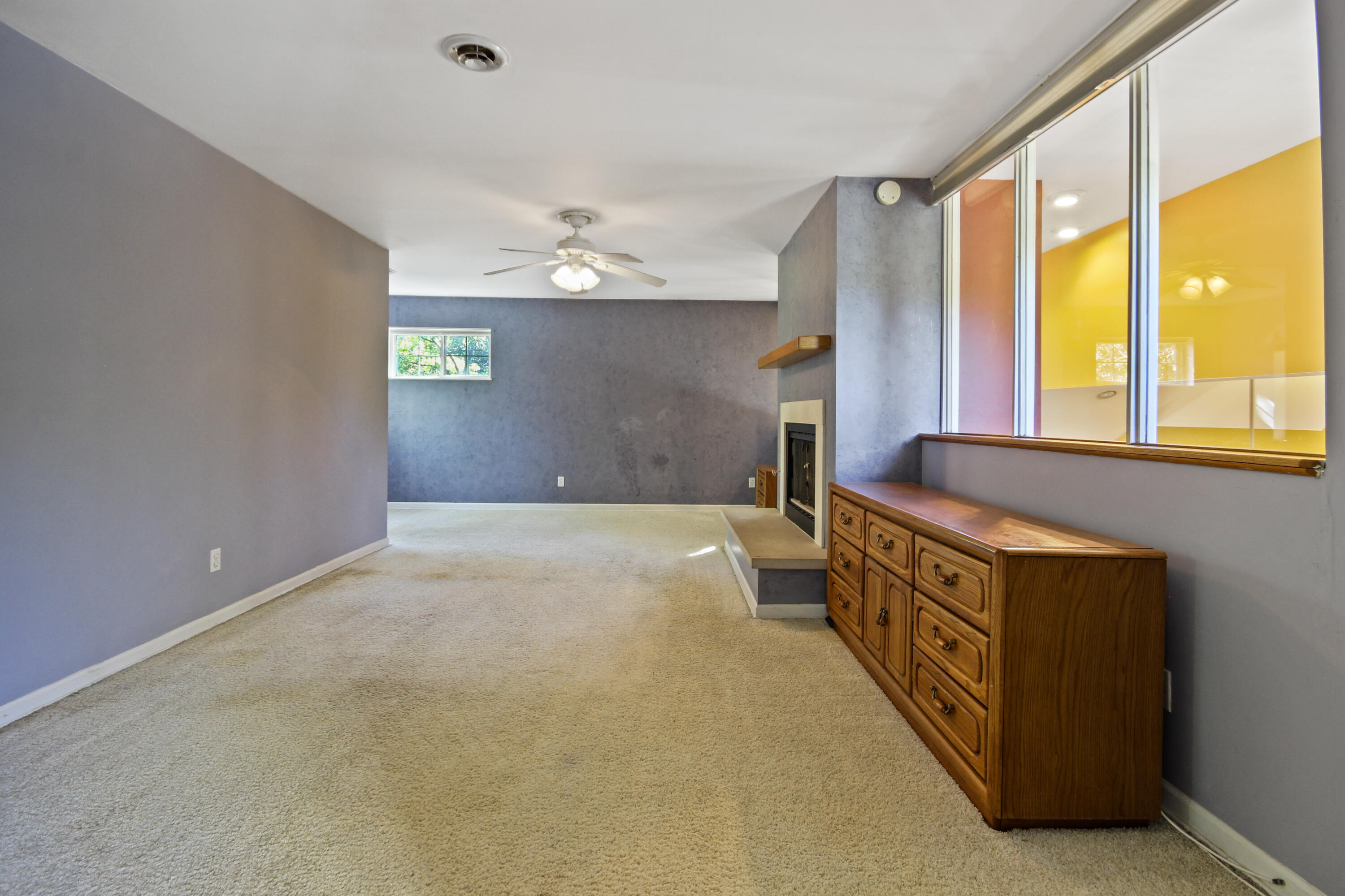 739 Montgomery Street Gary, IN 46403 - Photo 16 of 34 a spacious bathroom with a granite countertop sink and a mirror