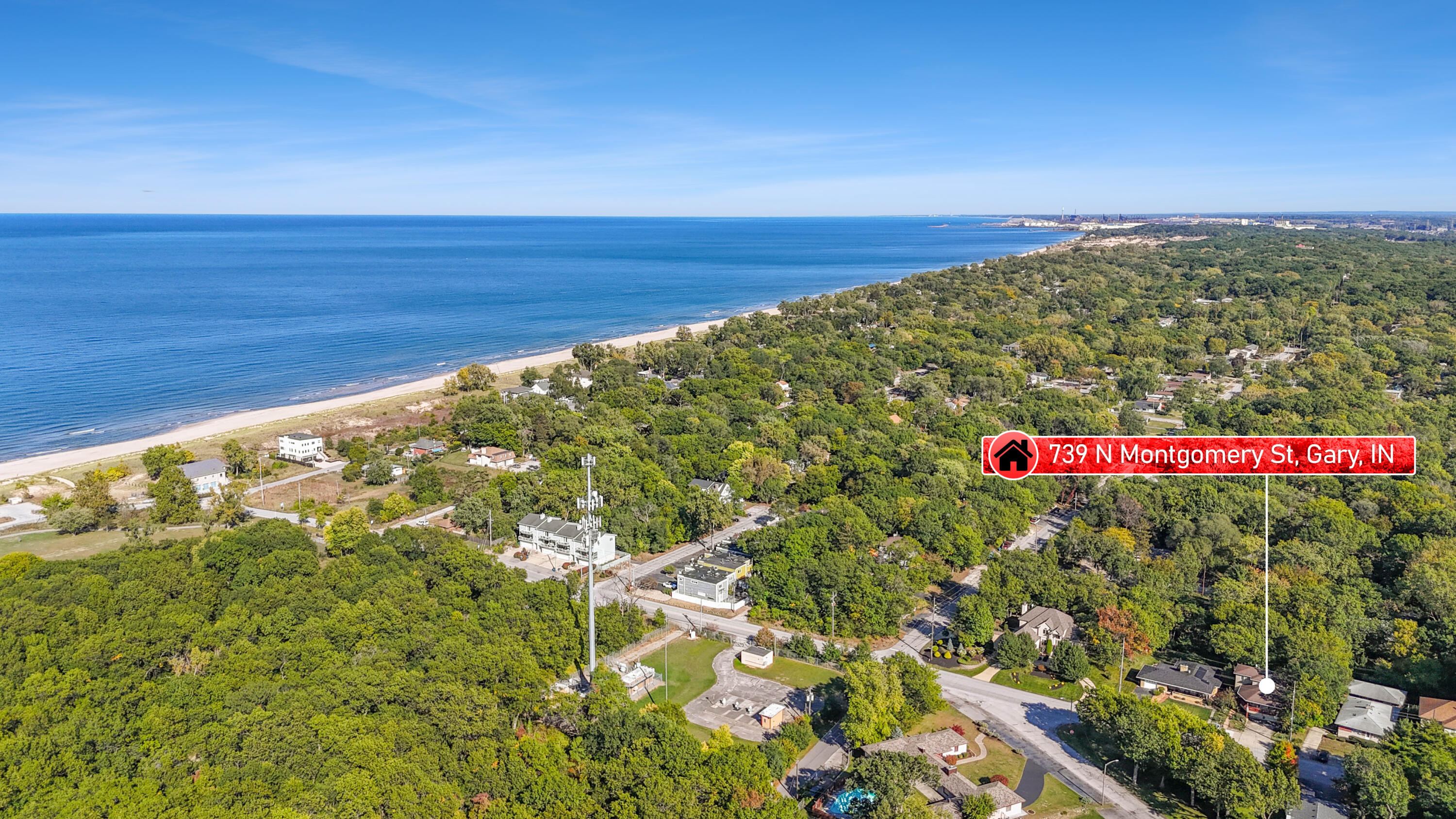 739 Montgomery Street Gary, IN 46403 - Photo 32 of 34 a view of lot and flowers