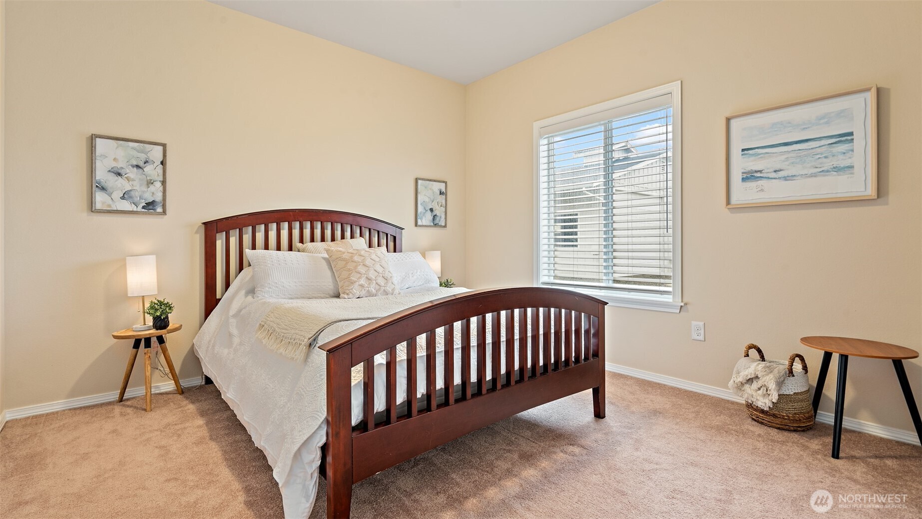 25965 Tytler Road Northeast Poulsbo, WA 98370 - Photo 23 of 40 a bedroom with a bed and a window