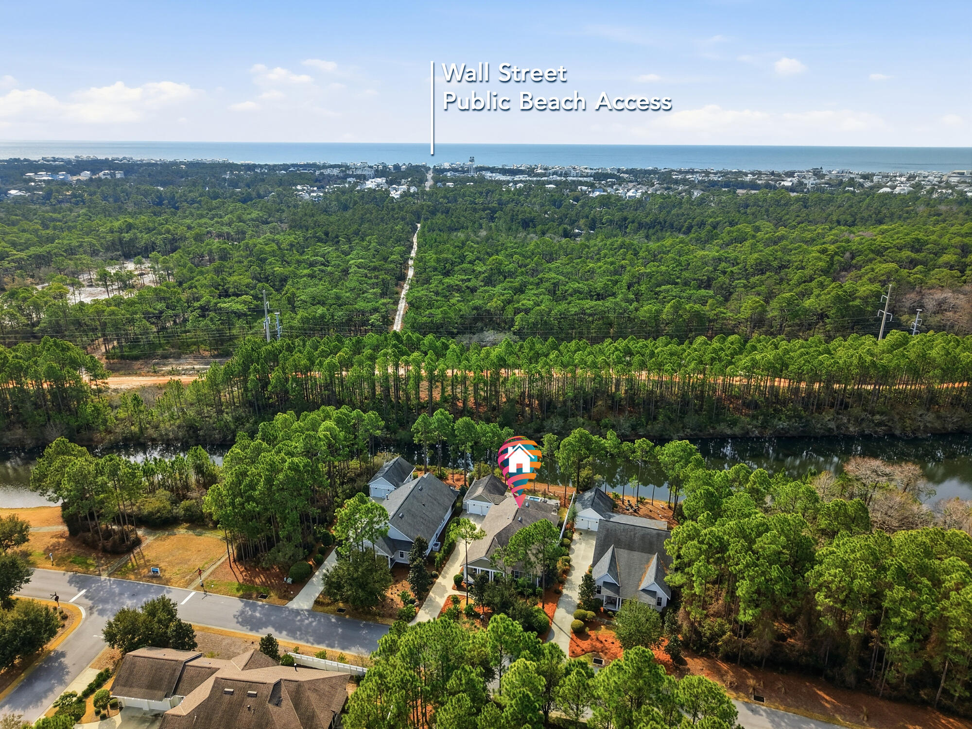 295 Medley Street Inlet Beach, FL 32461 - Photo 22 of 49 Drone