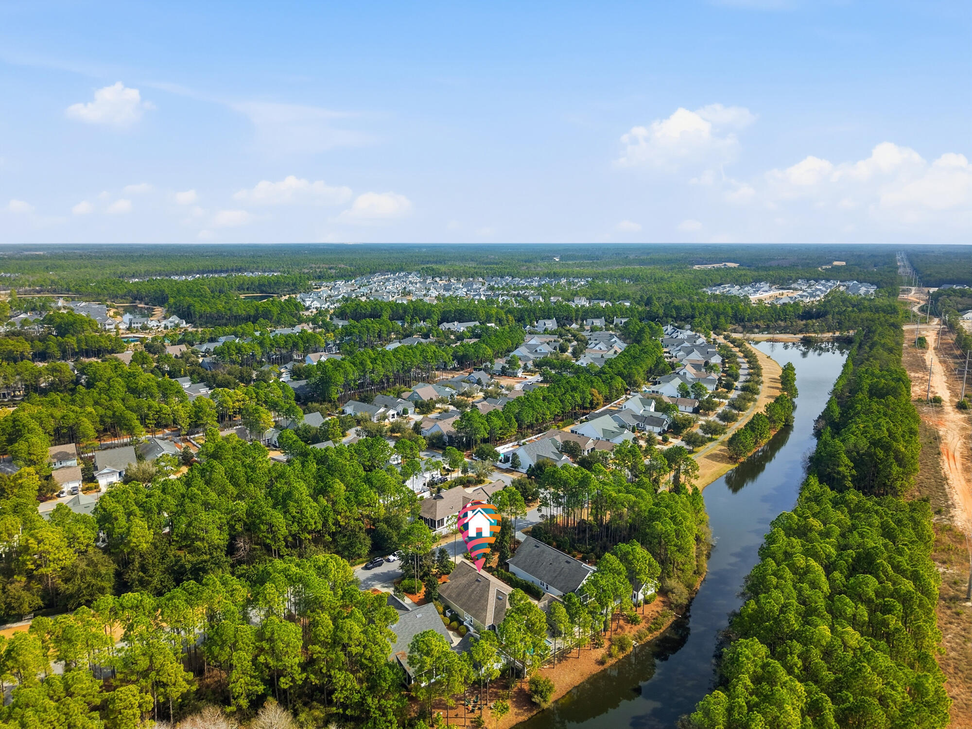 295 Medley Street Inlet Beach, FL 32461 - Photo 23 of 49 Drone