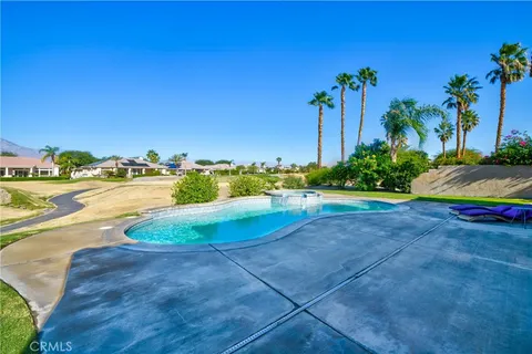 a view of yard with ocean view