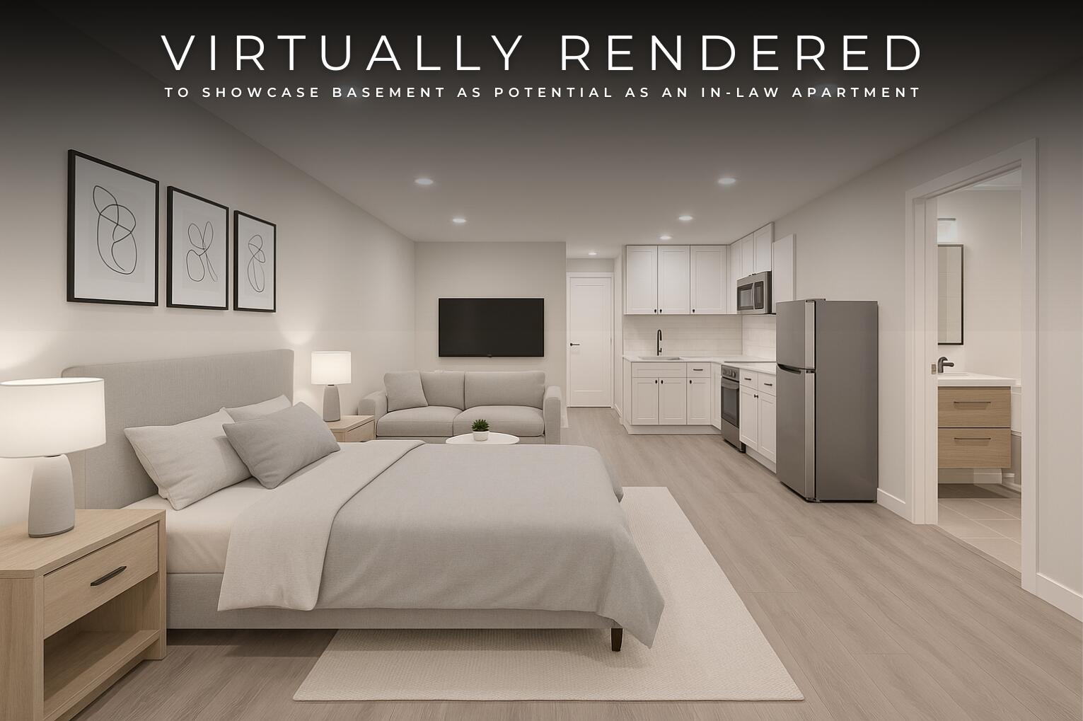 19 Winters Road Holden, ME 04429 - Photo 43 of 67 Virtually Rendered Basement