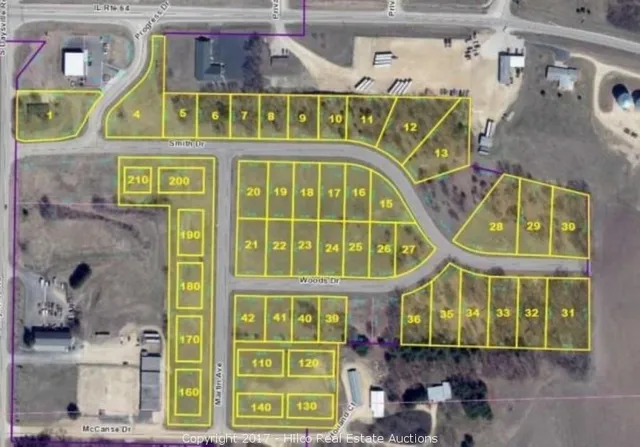 a front view of a building