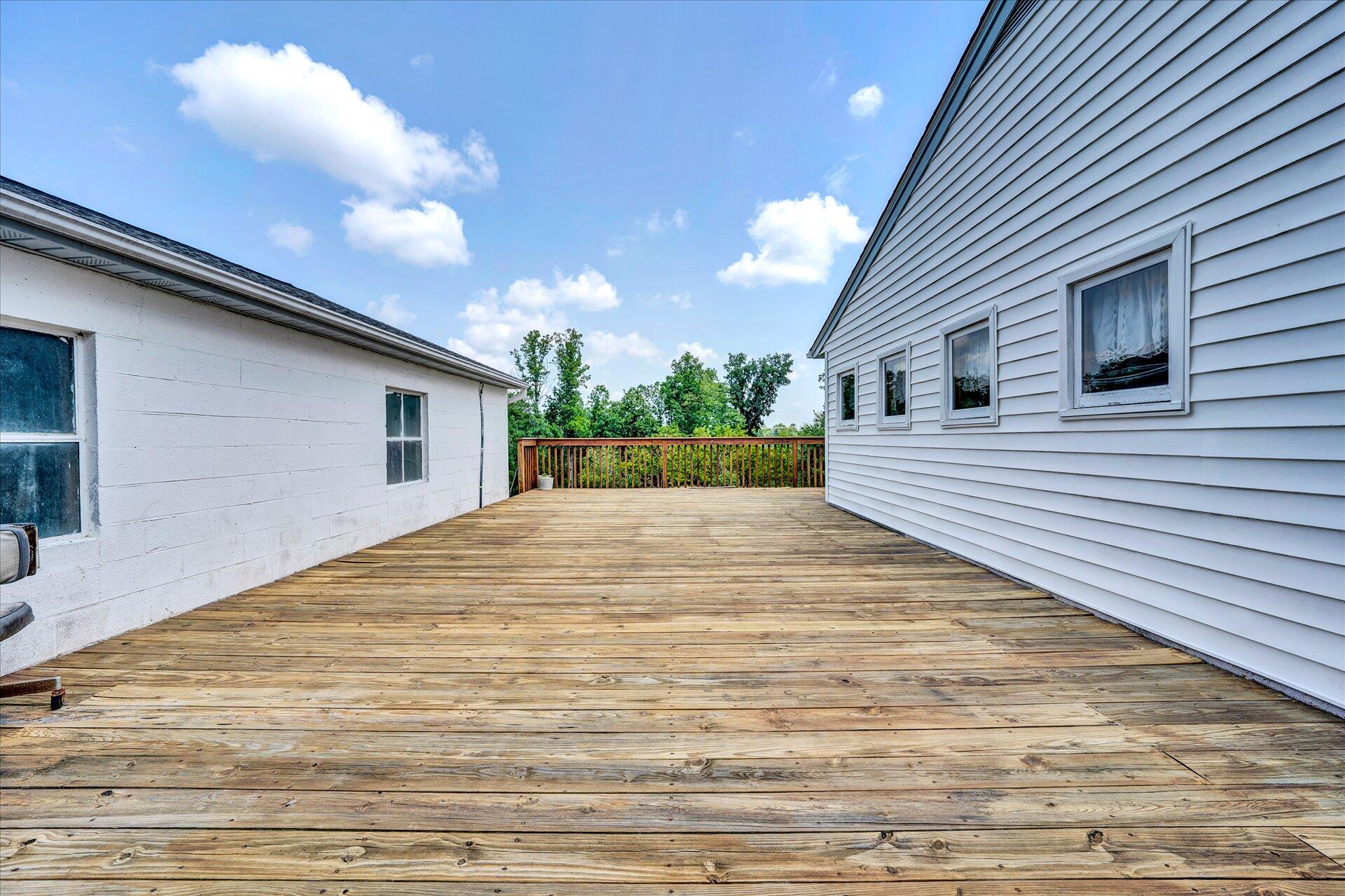 950 Thompson Ridge Road Ferrum, VA 24088 - Photo 23 of 31 a view of a backyard of the house