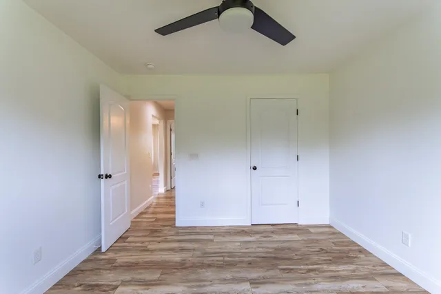 wooden floor in an empty room