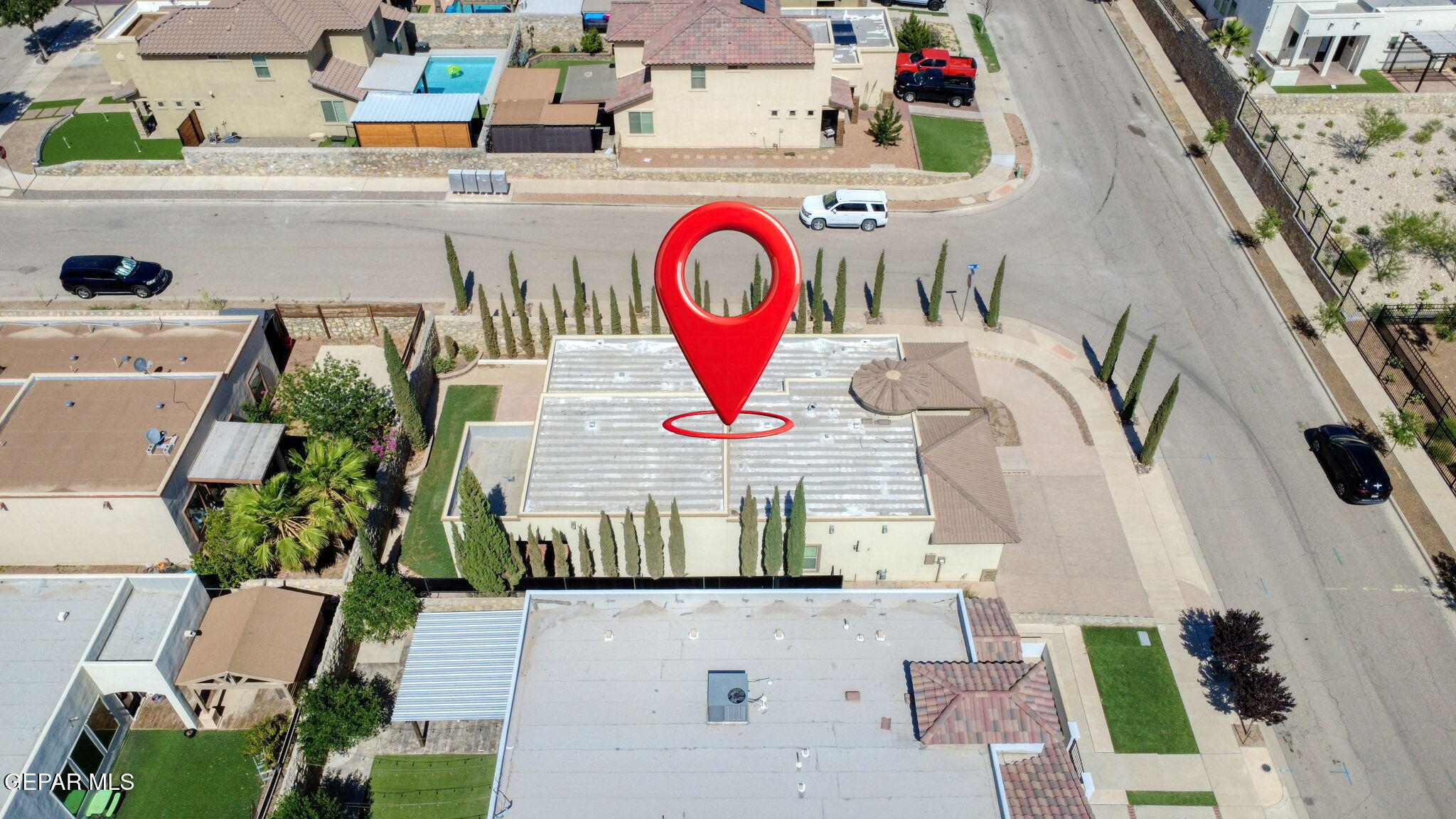 12039 Equestrian Road El Paso, TX 79928 - Photo 48 of 57 Aerial