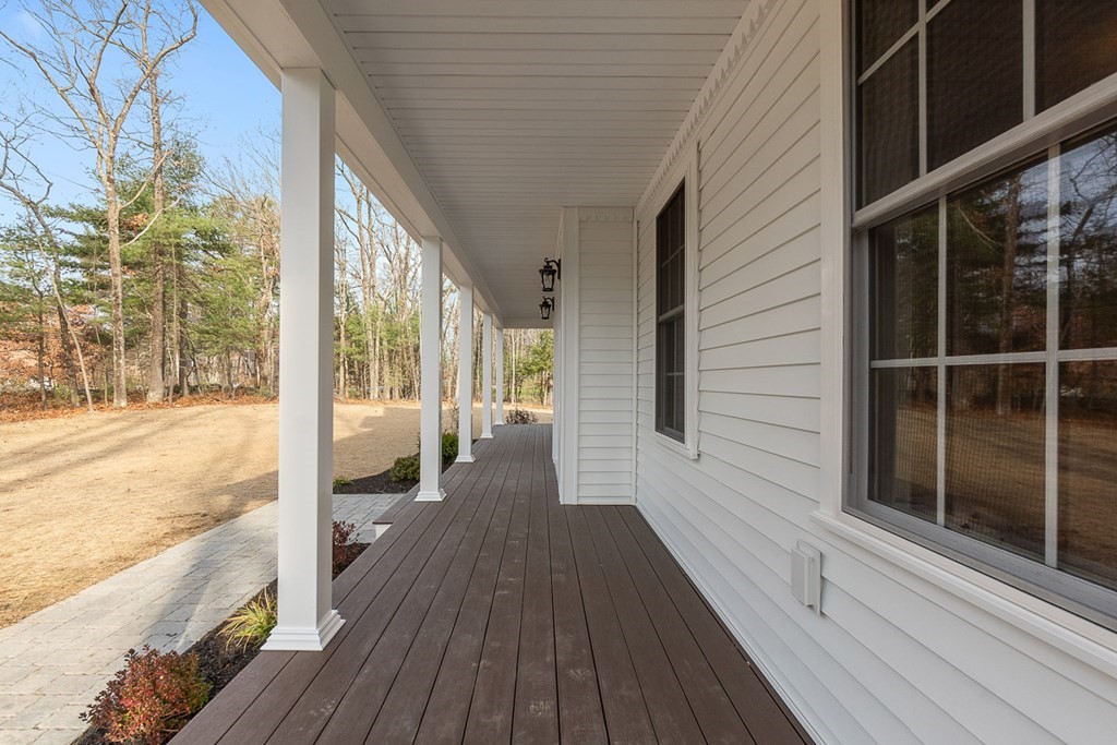 213 Worcester Road Princeton, MA 01541 - Photo 3 of 36 a view of a balcony with wooden floor