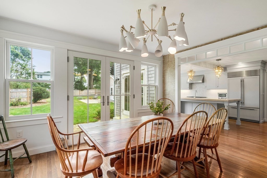 616 Hatherly Road Scituate, MA 02066 - Photo 7 of 34 a view of a dining room with furniture window and outside view