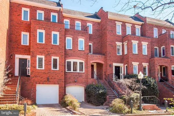 a front view of a building