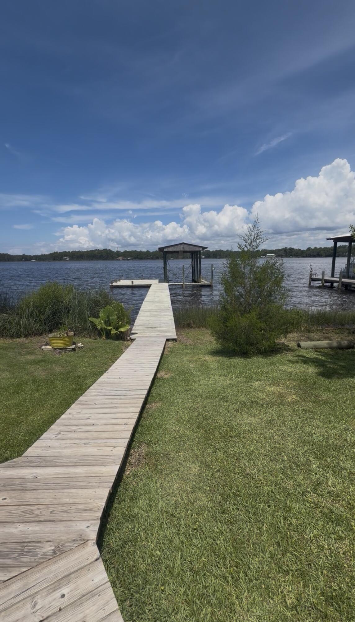 1422 Lagrange Road Freeport, FL 32439 - Photo 77 of 96 walkway to the boathouse