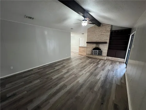a view of kitchen and utility room
