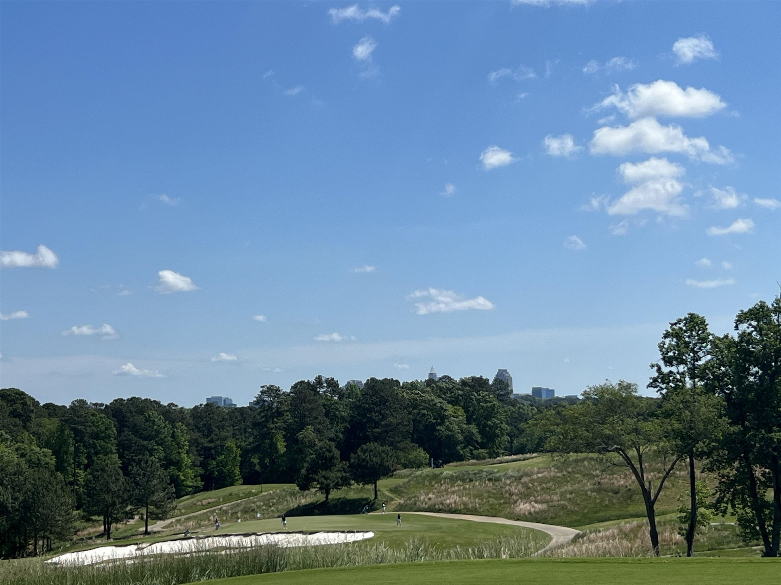 2441 Campus Shore Drive, Unit 312 Raleigh, NC 27606 - Photo 22 of 43 a view of a city from a terrace
