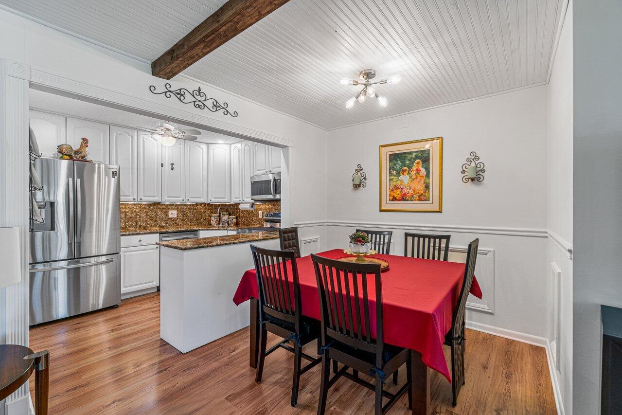 308 Pine Ridge Circle, Unit C2 Greenacres, FL 33463 - Photo 11 of 23 Dining Room
