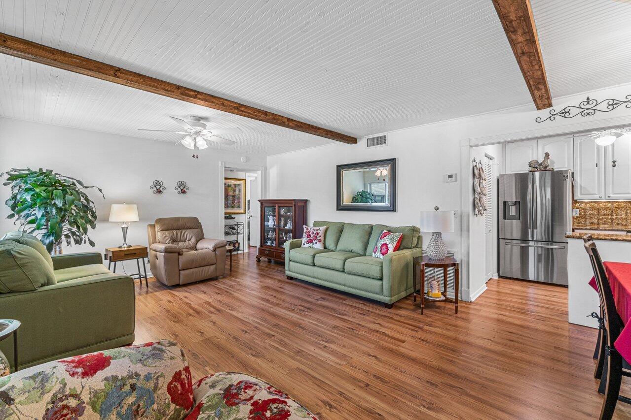 308 Pine Ridge Circle, Unit C2 Greenacres, FL 33463 - Photo 7 of 23 Living Room