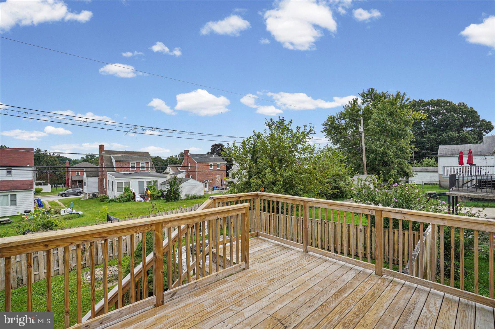 4228 Thorncliff Road Nottingham, MD 21236 - Photo 8 of 42 Sunny deck with neighborhood views.