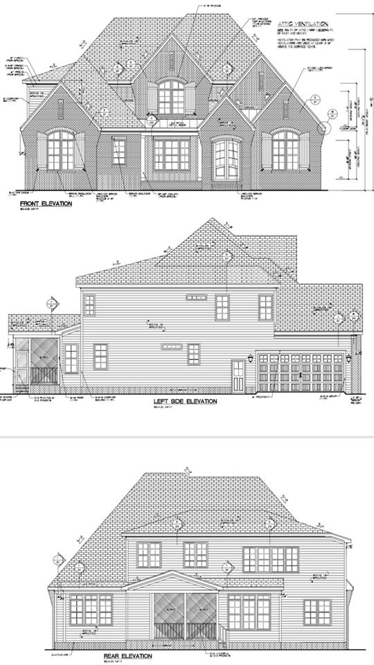 3513 Catalano Drive Raleigh, NC 27607 - Photo 9 of 30 Elevation