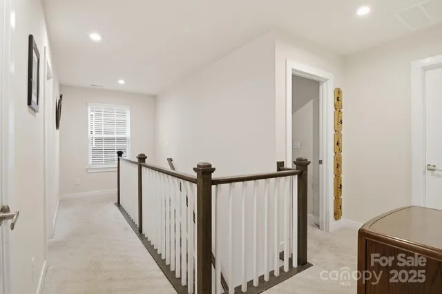 a view of a hallway with a hallway