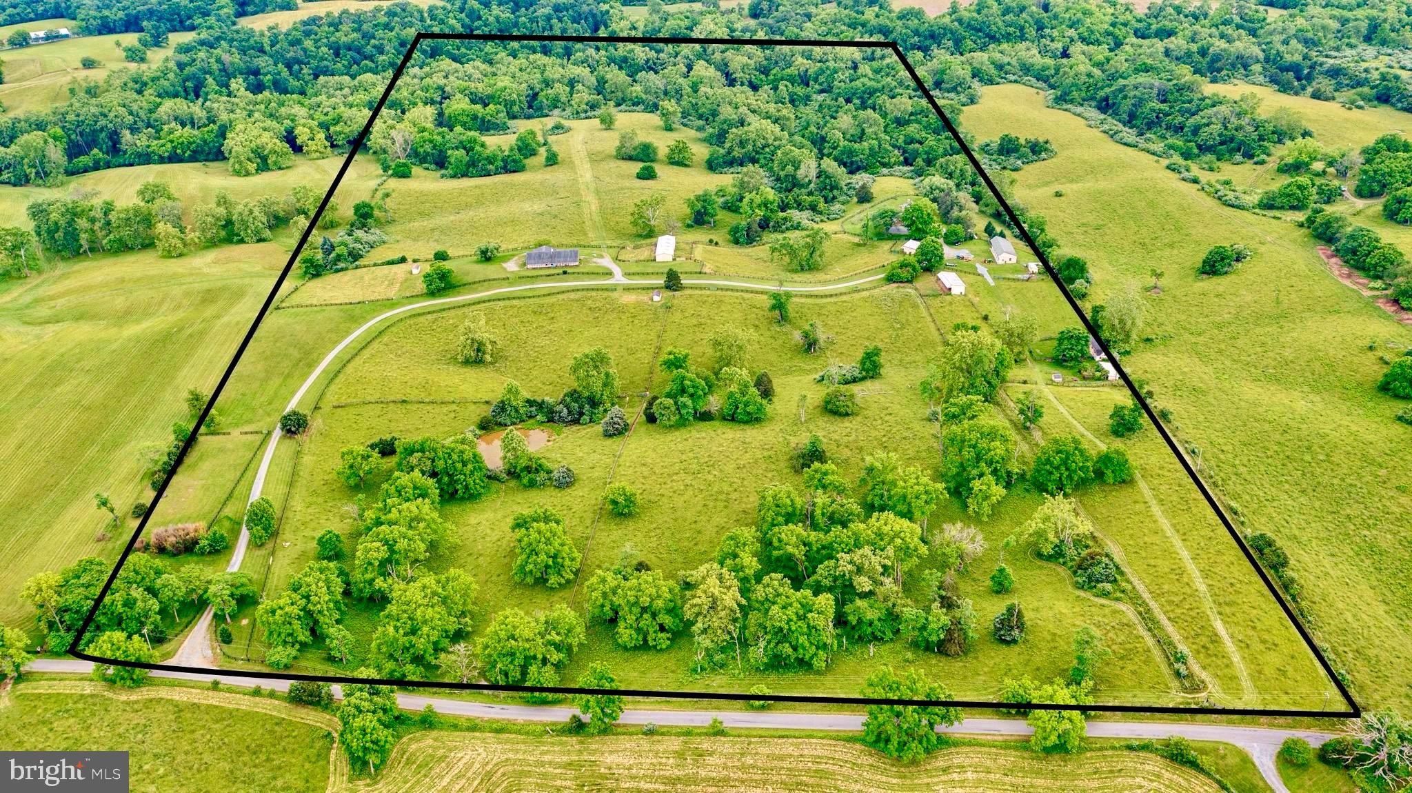 1600 Briggs Road Berryville, VA 22611 - Photo 37 of 38 Approximate boundary of 74 acre Farm