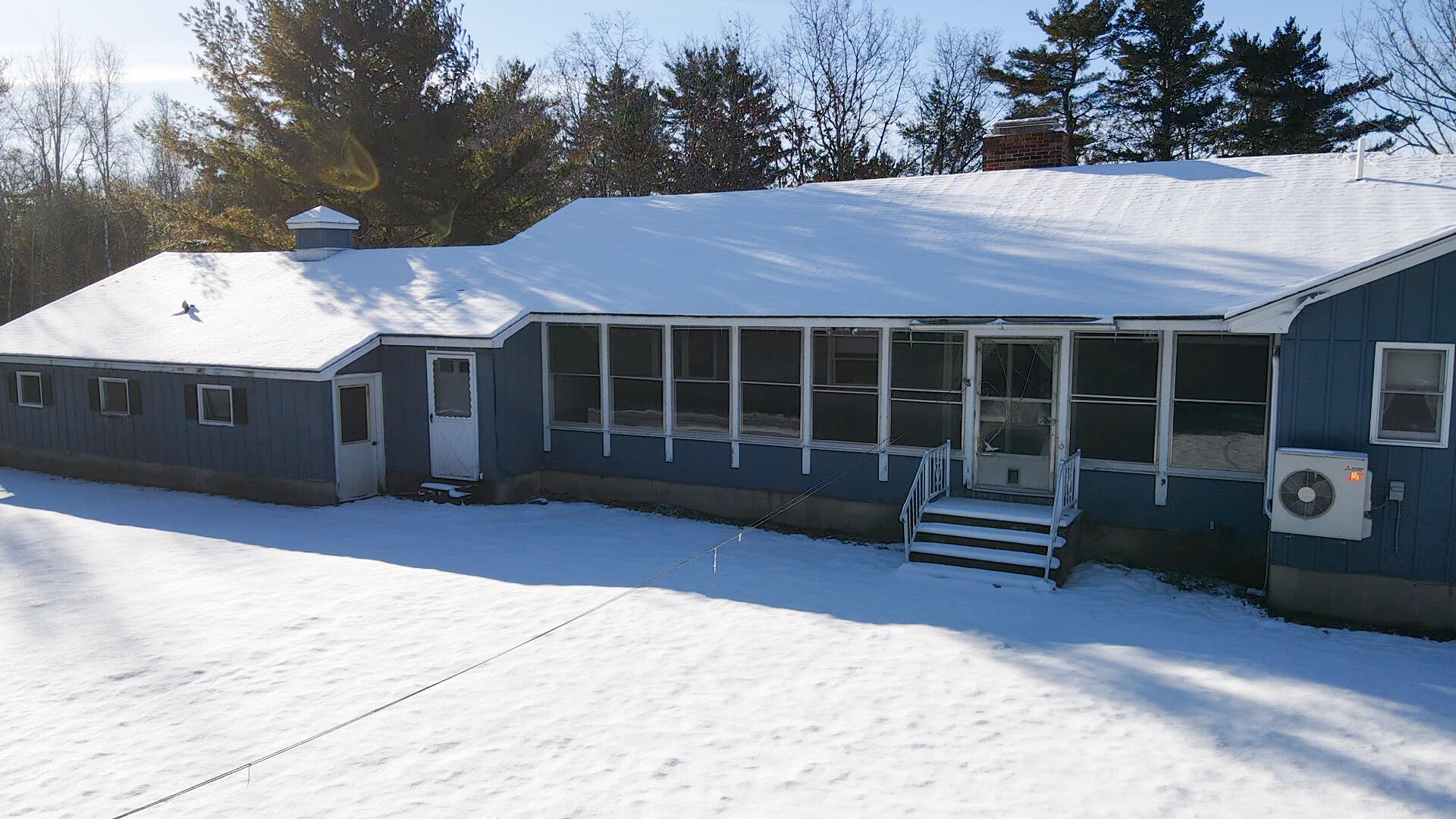 1261 Chase Road Bangor, ME 04401 - Photo 4 of 23 Aerial Covered Porch View