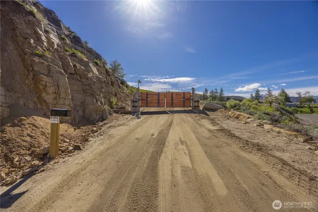 a view of a backyard of a house