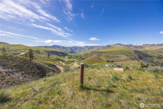 a view of an outdoor space with a lake view
