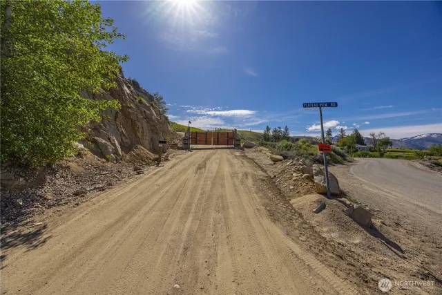 a view of beach and an ocean