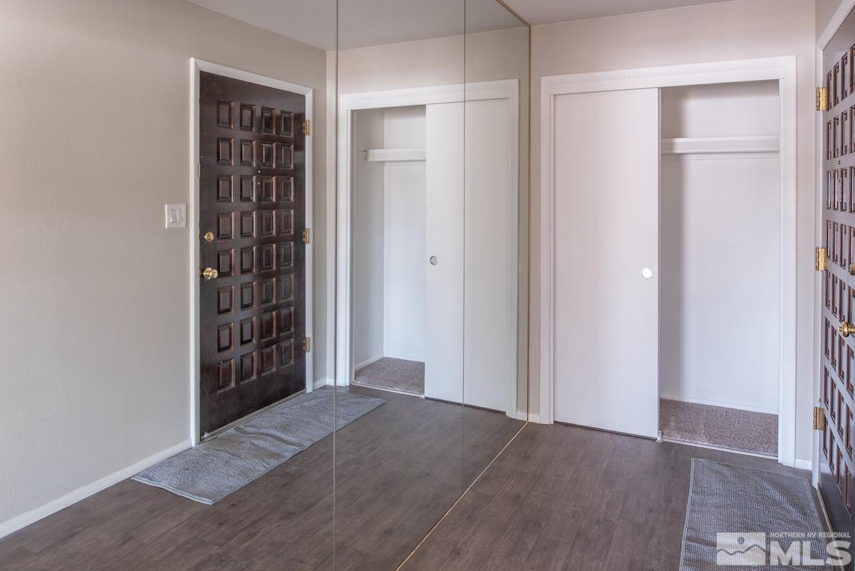 5038 Lakeridge Terrace East Reno, NV 89509 - Photo 6 of 23 a view of front door with wooden floor