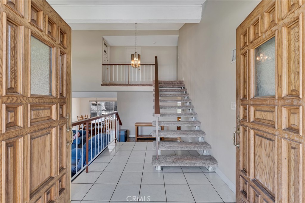 2146 North Brower Street Simi Valley, CA 93065 - Photo 20 of 51 a view of entryway and hall with wooden floor