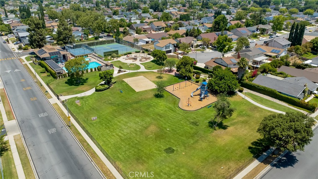 2146 North Brower Street Simi Valley, CA 93065 - Photo 6 of 51 an aerial view of a residential houses with yard
