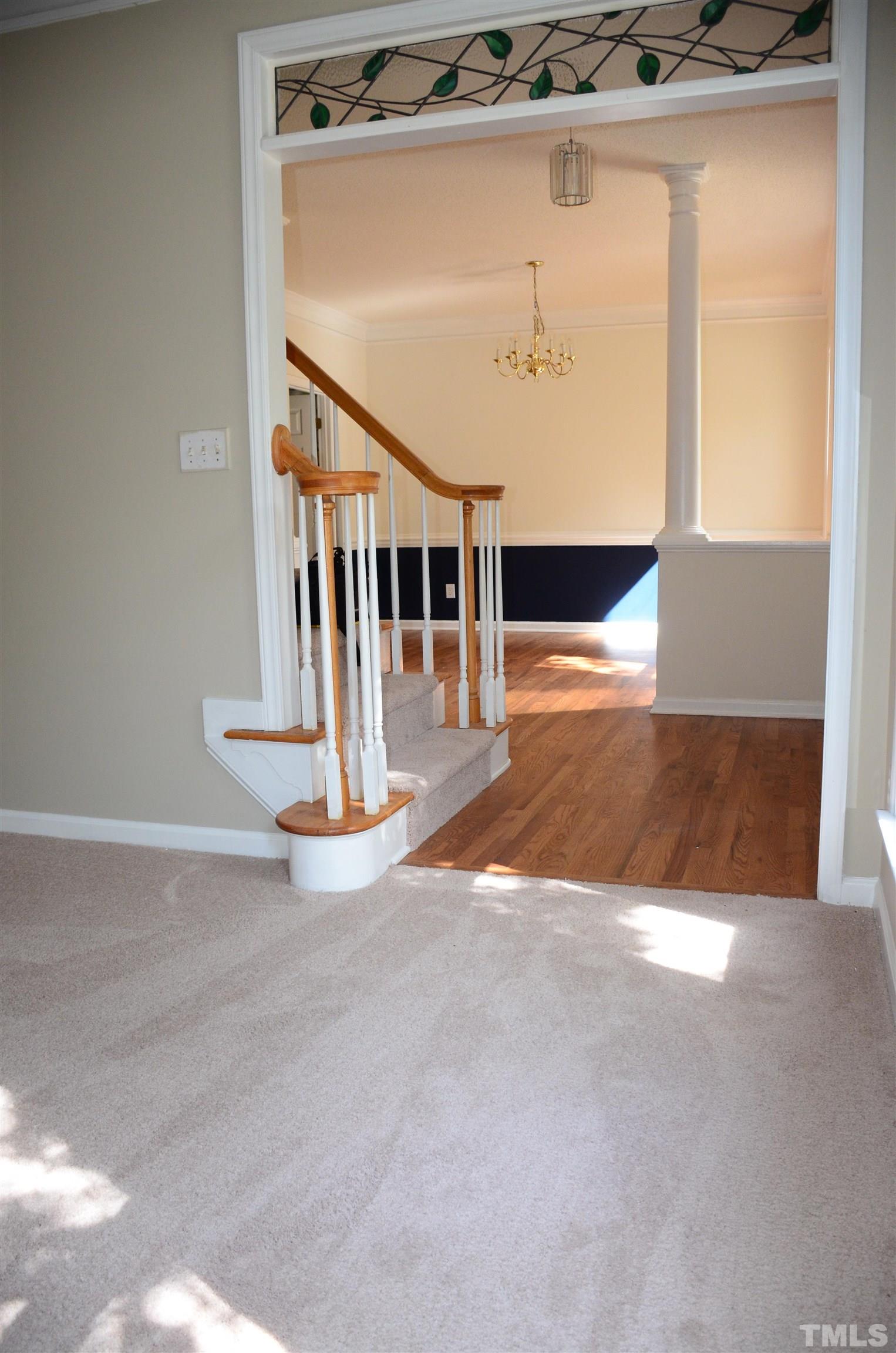 118 Covington Square Drive Cary, NC 27513 - Photo 4 of 58 a view of entryway and hall